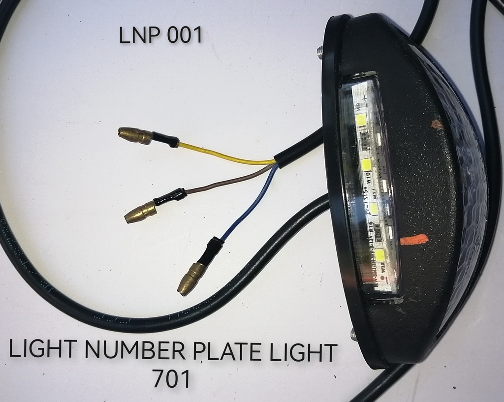 Light Number Plate Light (701)