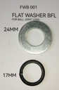 Flat washers for ball joint long (bfl)