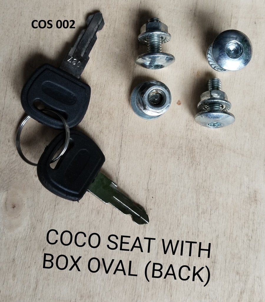 Coco seat with box oval (back)