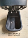 Coco seat with box oval (back)