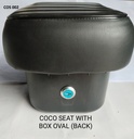 Coco seat with box oval (back)