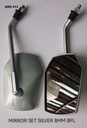 Mirror set Silver 8MM (bfl)