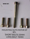 Mounting nuts Motor (5P)(bfl)