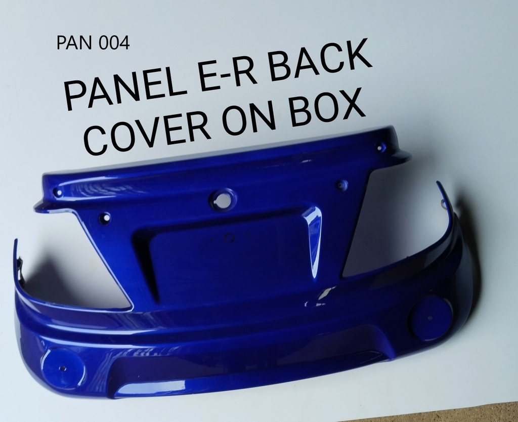 Panel ER back cover on box