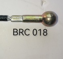 Handbrake Cable 500mm with ball LC60V {9P3F01}