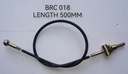 Handbrake Cable 500mm with ball LC60V {9P3F01}