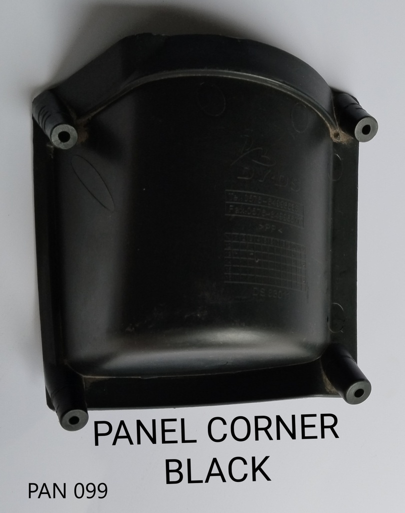 Panel corner black