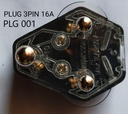 Plug 3pin 16A
