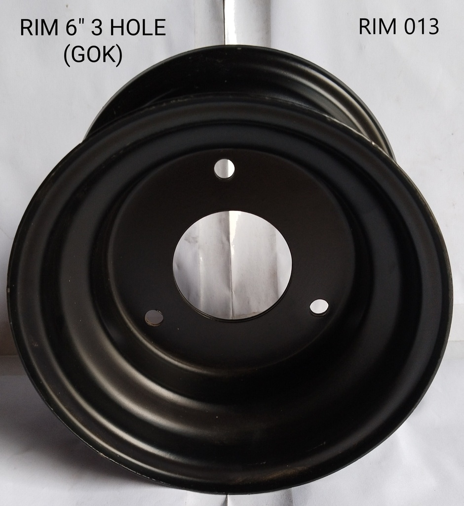 Rim 6" 3 Hole (GoK)