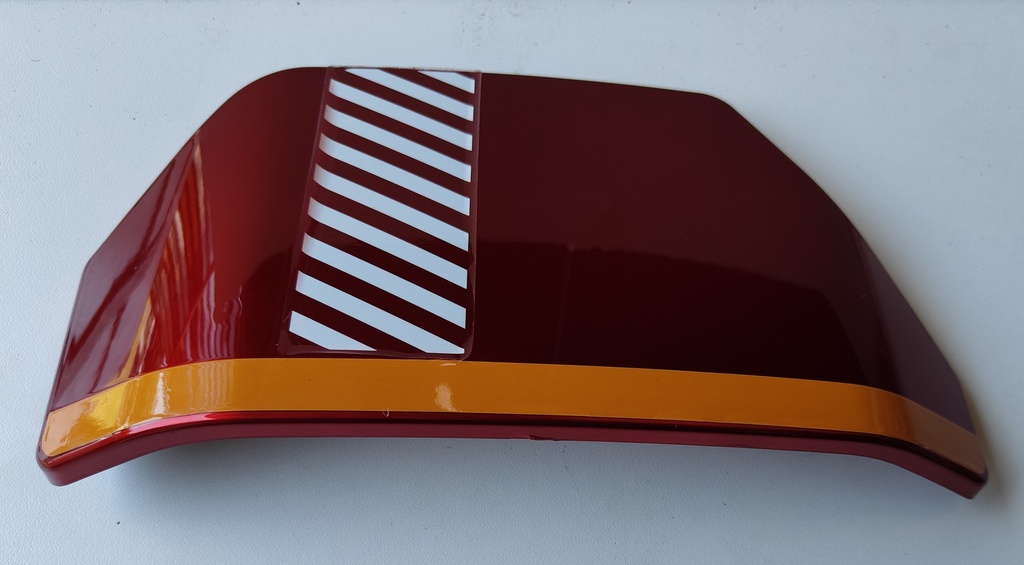 Panel Color back below seat 701