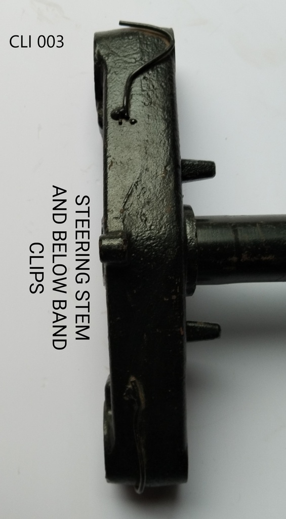 Steeringstem & belowband Clips