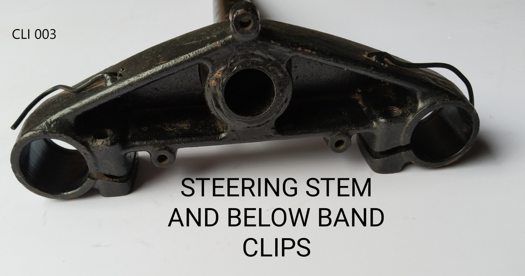 Steeringstem & belowband Clips