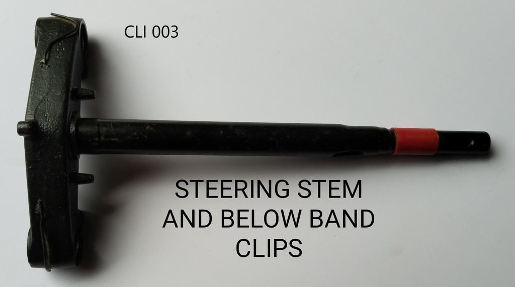 Steeringstem & belowband Clips