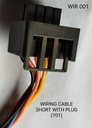 Wiring Cable Short with Plug (701)