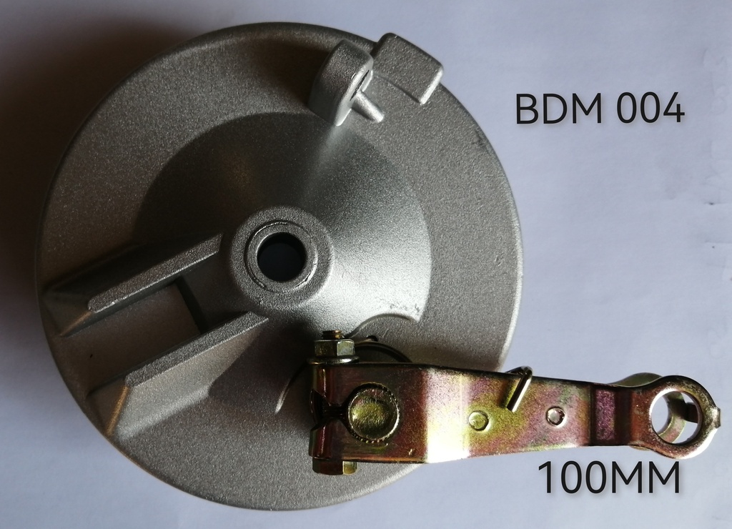 Brake Drum Hub Front with Shoes (E-R)
