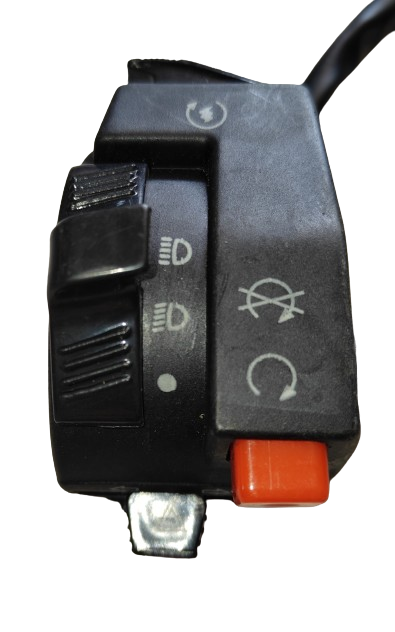 Control Cluster Handlebar Switch LHS (Hooter; Indicators; Lights; Fwd/Rev)