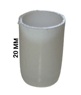 Plastic Bush 20mm x 1mm x 10mm