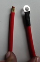 Battery Cable 360mm Red with 1 x 6mm Ring Lug