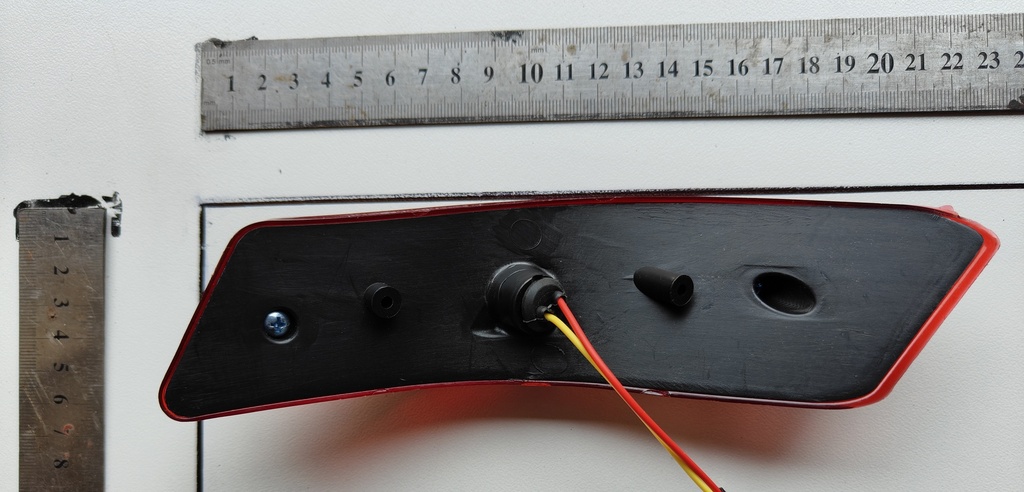 Light Front LHS 200mm x 50mm Beastie