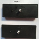 Red Square Reflector with Nut 2P (JG)