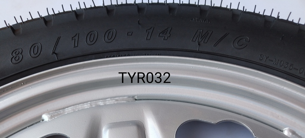 Tyre 80/100-14 Front JG