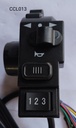 Control Cluster Handlebar Switch 10M2A02(Hooter; Lights; Indicators; 3 Speed) (Black)