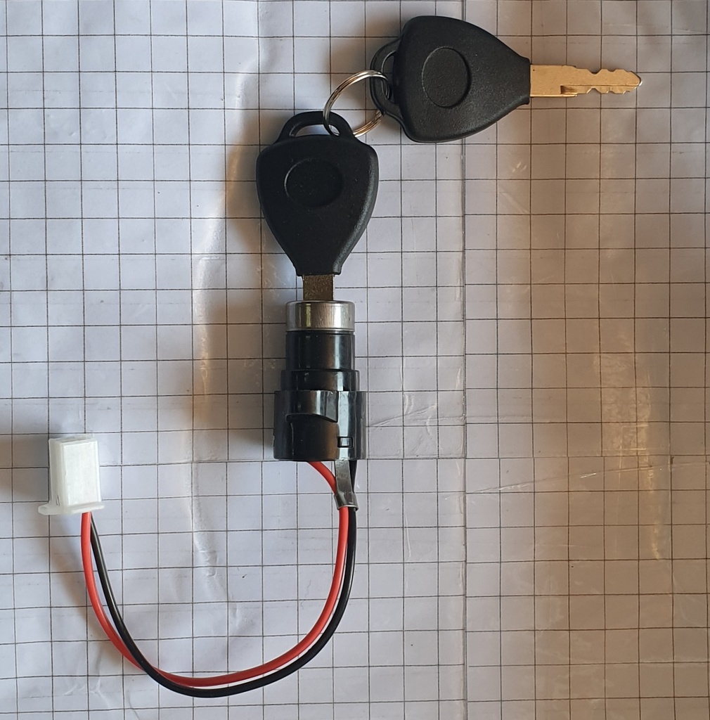 Ignition Lock 2 Keys LC60V 95-030 {12P2D03}