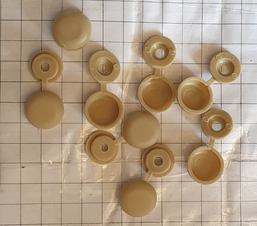 Screw Cover Seat Plastic LC60V 95-057