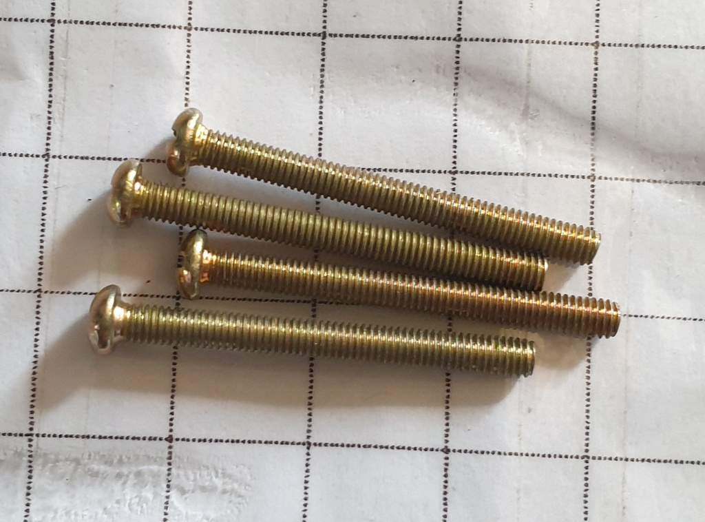 Bolt 25 x 3mm Trip switch Copper