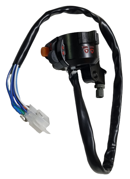 Control Cluster Handlebar Switch RHS (Hooter; Dim/Bright; Indicators) JG