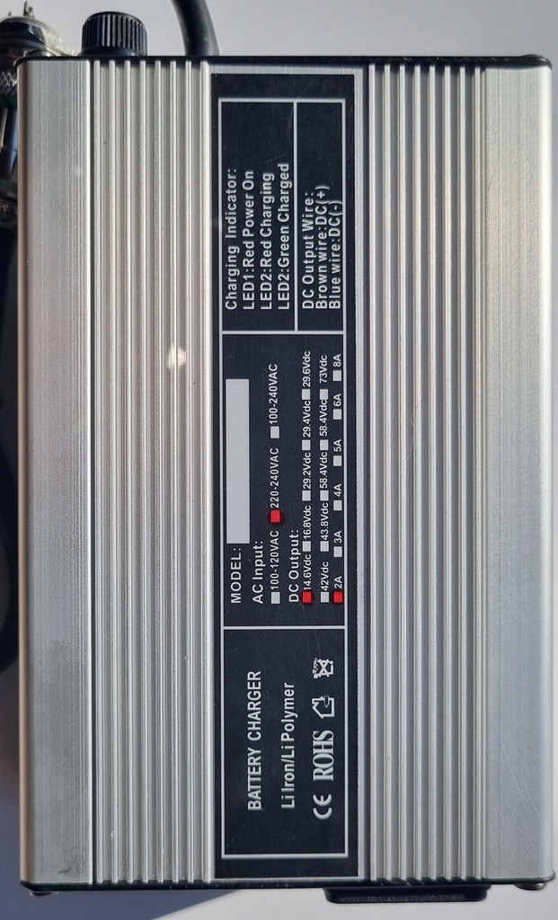 Charger LFP 14.6v 2A (12V)
