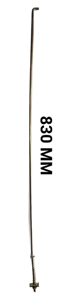 Brake Rod 830mm Clevis Pin / Elbow (WilB)
