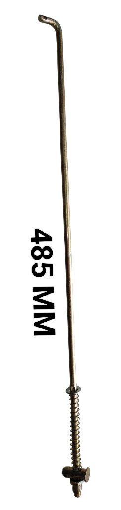 Brake Rod 485mm Clevis pin / Elbow (WilB) 11p4b02