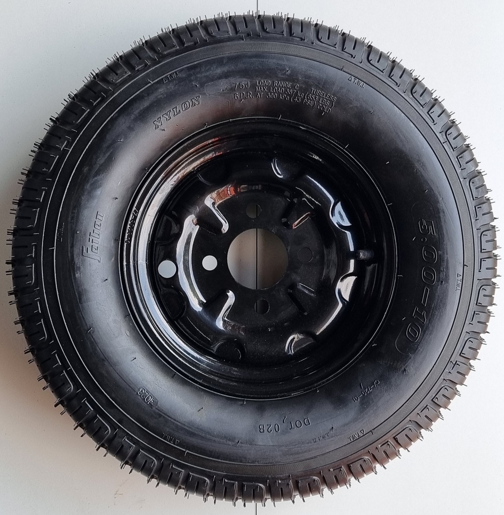 Tyre 5.00-10 Tubeless {T1}