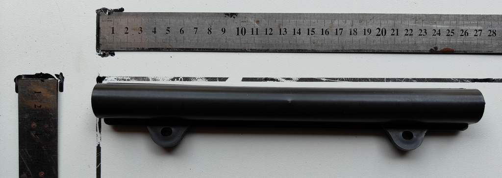 Cable Cover Mould 255mm Straight {8m2b04}