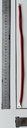 Battery Cable 360mm Red with 1 x 6mm Ring Lug