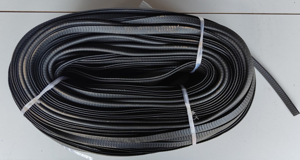 Finishing Rubber Strip Black 13mm