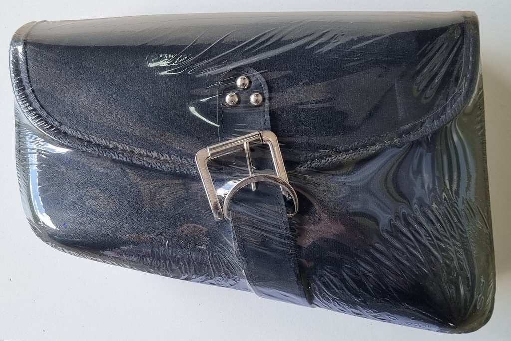 Leather Bag with Buckle