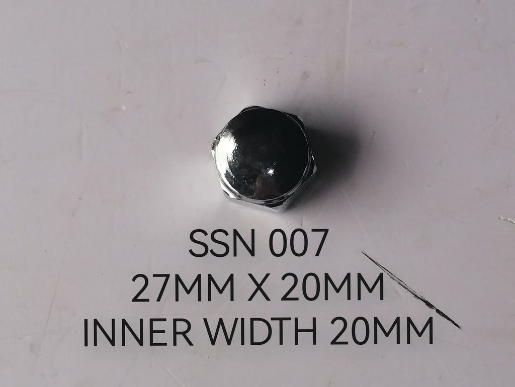 Nut Steering Stem Chrome LC60