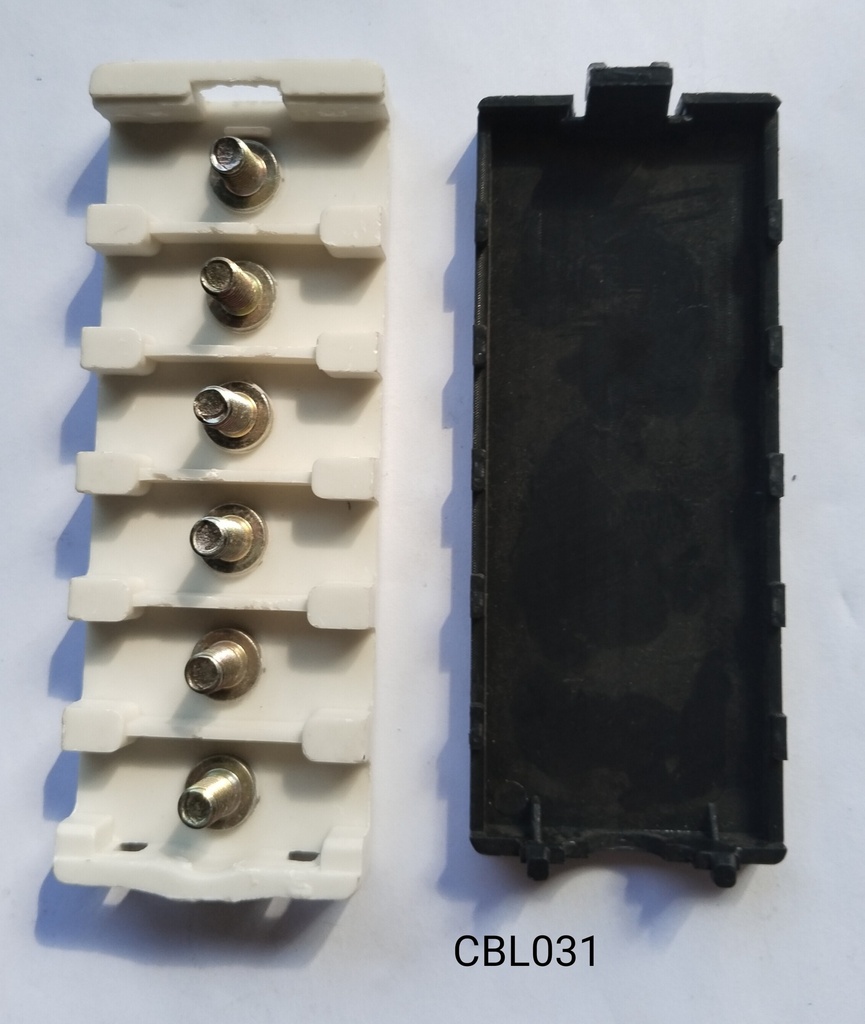 Connector Block 6w 5mm Cover (JG)