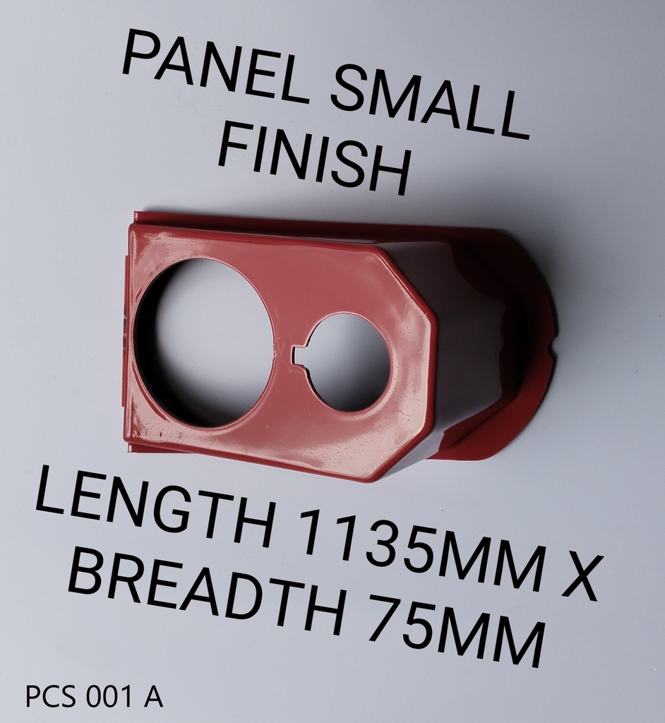Panel small finish