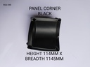 Panel corner black