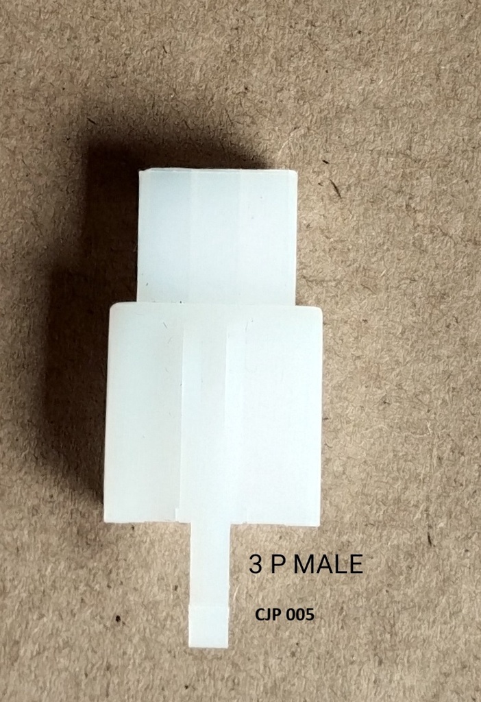 Cable Joint 3P M White with Clip