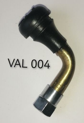 [VAL 004] Valve Tyre Elbow Silver Cap KKC-GN03