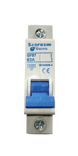 [CIR 006] Circuit Breaker (Scores Electric) 63A {1M4A02}