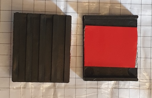 [RUB 018] Rubber U Rattle Prevention LC60V 95-055