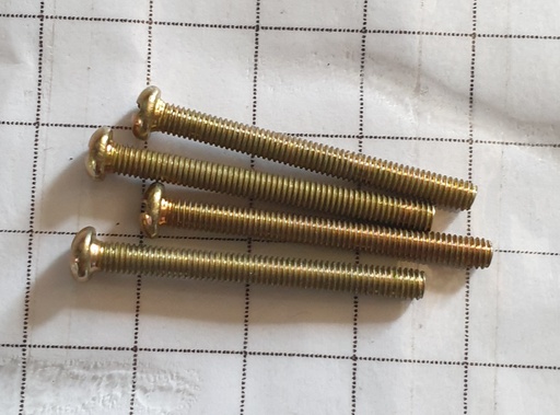 Bolt 25 x 3mm Trip switch Copper