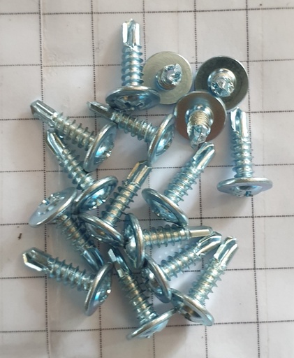 [SCR 002] Screw 15 x 4 Drilling Silver