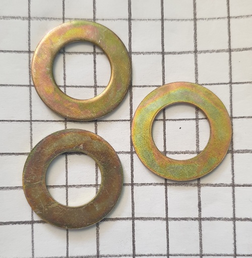 [WAS 003] Washer 30 x 16mm Copper