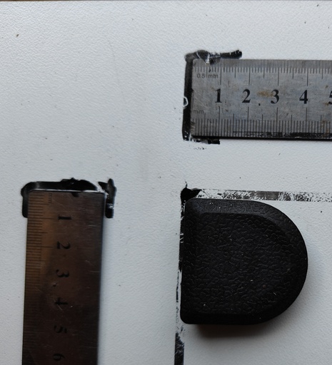 [RUB 006] Finishing Cover Rubber Dome Pipe
